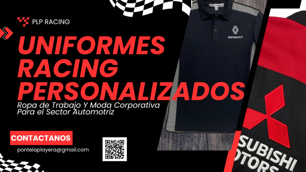 Uniformes Racnig Personalizados y Moda Corporativa en Mexico 