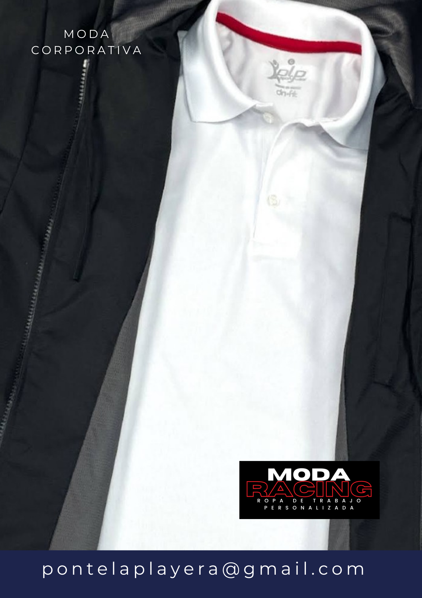 ROPA DE INVIERNO UNIFORME RACING MODA CORPORATIVA MEXICO