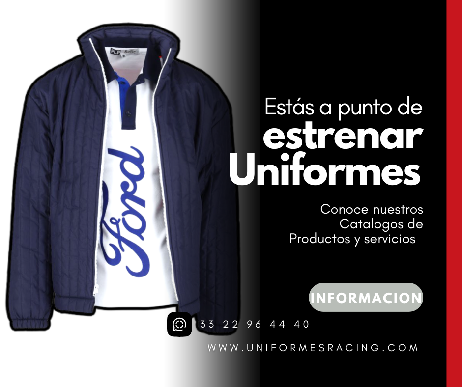 Chamarras Racing Premium Moda Racing  Cahamrras Personalizadas Empresas Chalecos Racing  Ropa de Trabajo para emnpresas del sector automotriz en Mexico 